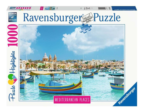 Ravensburger 1000 Pzs Mediterranea Malta 14978 Rdelhobby Mza