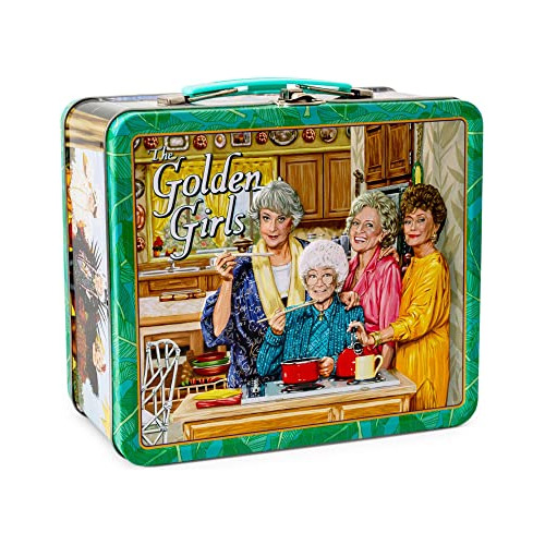 Toynk Las Golden Girls Retro Retro Metal Tin Lunch Qchnn