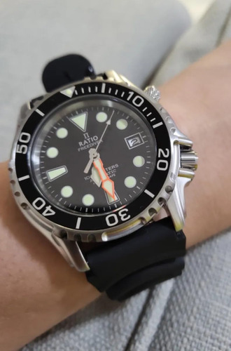 Ratio Freediver Helium Safe Dive Watch Reloj De Buceo Automá