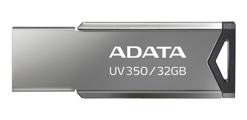 Imagen 1 de 3 de Memoria Usb Adata Uv350 32gb Usb3.2 Acabado Metal Brillante