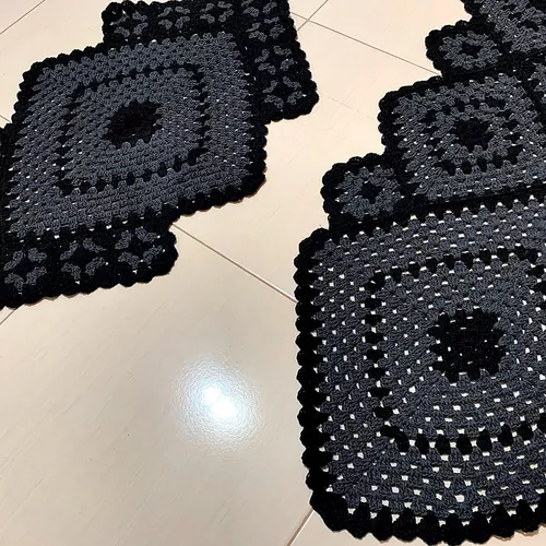 Jogo de Cozinha Tapetes, Item de Decoração Daia Camila Crochê 🧶 Nunca  Usado 85233139