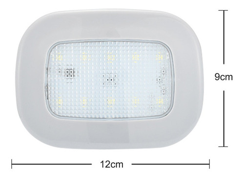 Imagen 5 de 6 de Universal Automóvil Interior De Coche Luz De Lectura Domo U