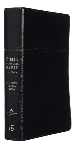 Imagen 1 de 2 de Biblia De Estudio Ryrie Ampliada Rvr60 - Duo-tono Negro, De Charles C. Ryrie. Editorial Portavoz, Tapa Blanda En Español, 2017