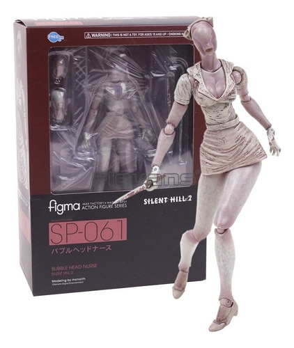 Figura De Acción De Enfermera Silent Hill Figma Sp-061 Con C