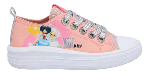 Zapatilla Lona Baja Barbie Rosado