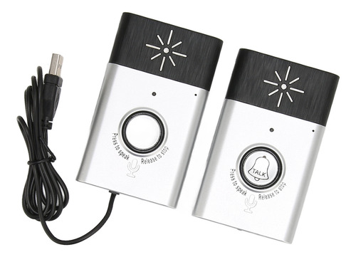 Timbre Inalámbrico De 467 Mhz Con Transmisión De Larga Distancia De 2 Vías