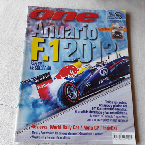 Revista One N° 95 Diciembre 2013 - Anuario F1 2013