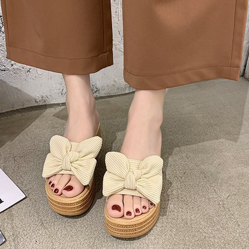 Zapatillas Y Sandalias Para Mujer, Elegantes, De Verano, Con
