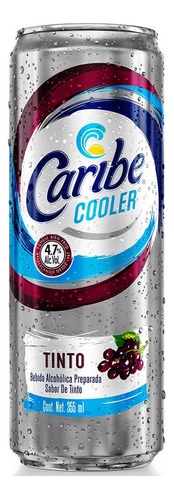 Caribe Cooler Tinto Lata 355