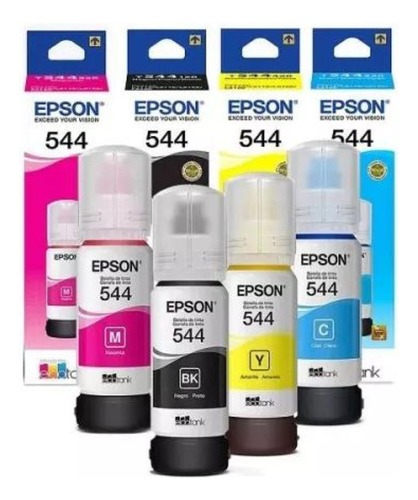 Tinta Epson Original 544 L3210 L3250 L3110 L3150 L1110 L1210