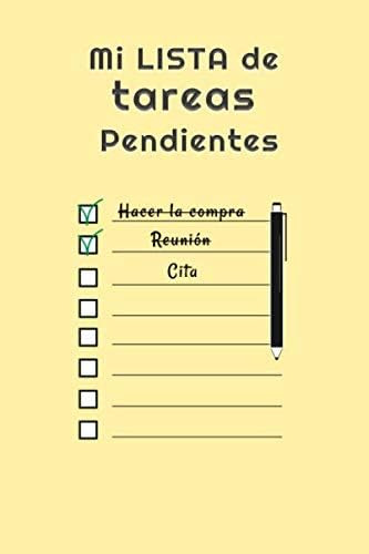 Libro: Mi Lista De Tareas Pendientes: El Cuaderno Para Organ
