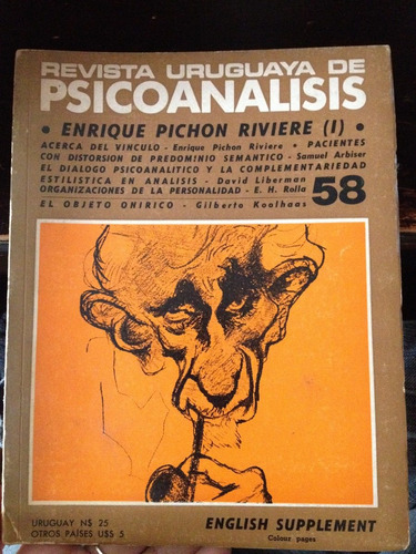 Revista Uruguaya De Psicoanálisis,n°58 Pichon Riviere (1)