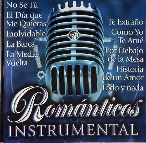 Románticos Instrumental  Cd 100% Nuevo Original 10 Éxitos