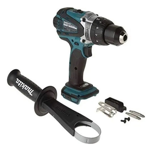 Parafusadeira/furadeira 18v S/bateria Ddf458z Makita Cor Azul 110v/220v