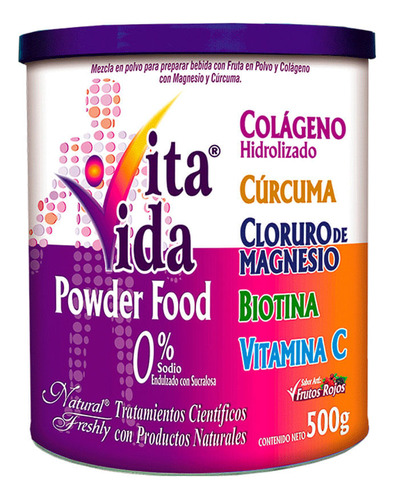 Vita Vida Powder Food 500gr 