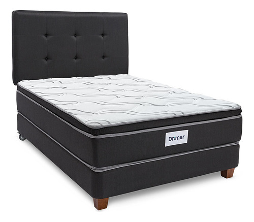 Combo Americano Futurepedic 2 Plazas