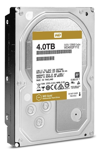 Disco duro interno Western Digital WD Gold WD4002FYYZ 4TB