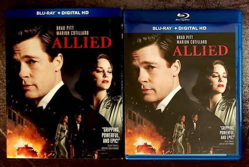 Allied + Slipcover Blu-ray Importado 