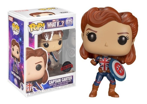 Funko Pop Marvel What If ? Captain Carter 875 *ex*