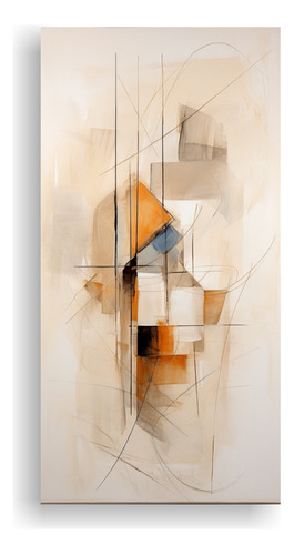 20x40cm Lienzo Hermoso Exclusivo Lienzo Abstracto Beige