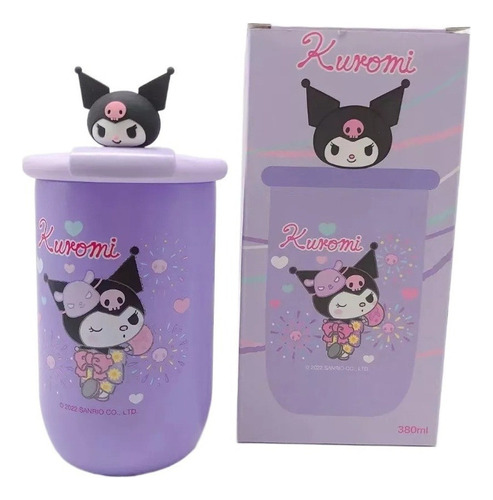 Termo Sanrios Melody Cinnamoroll De Acero Inoxidable De 380