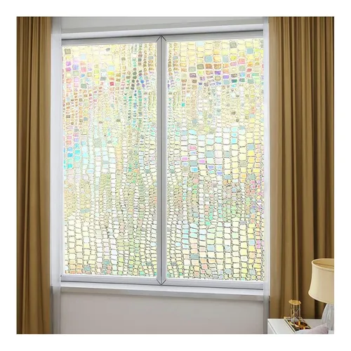 Película 3d Para Ventana De Arcoíris, Película De Vidrio De