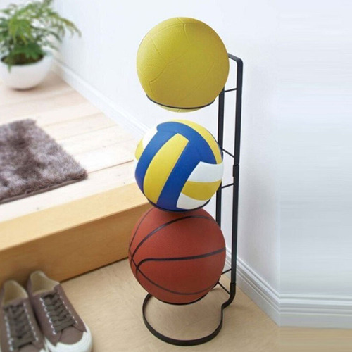 Suporte Para Guardar Bolas De Basquete E Futebol