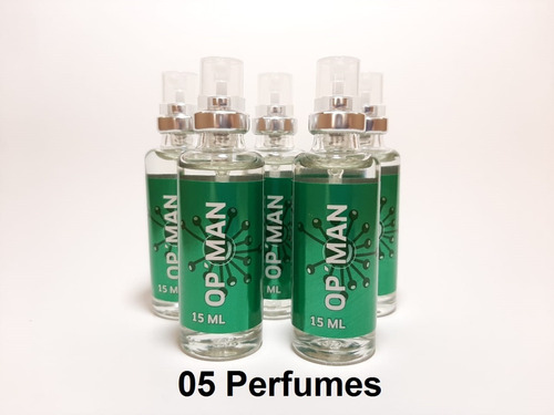 5 Unidades Op'man (masculino) 16 Ml, Fixação Intensa + 20h