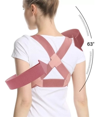 Faja Corrector Postura De Espalda Mujer Lumbar Enderezador