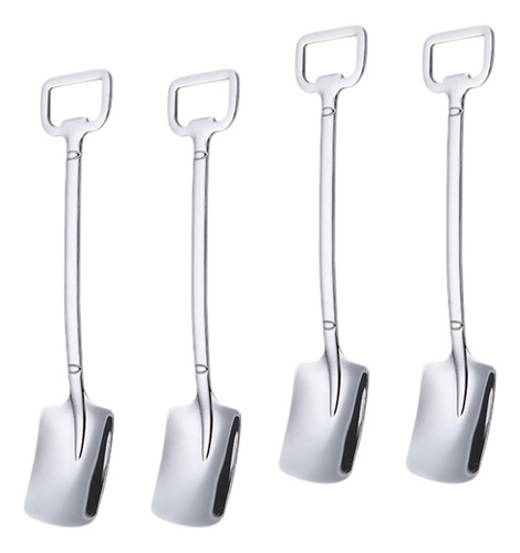 4 Cucharas Con Forma De , Cuchara Para Café, Té, Utensilio