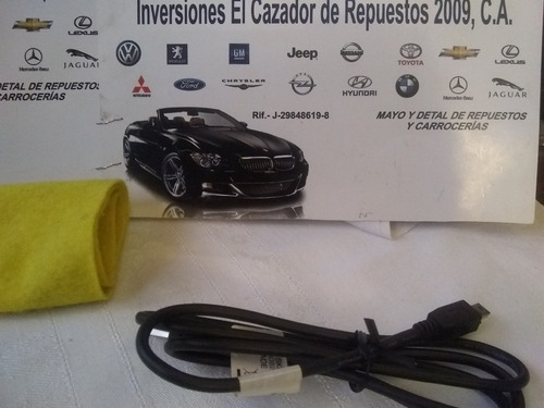 Cable Usb De Carga Motorola Conector Ancho Skn6371c