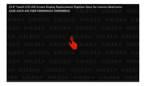 Gilels Pantalla Tactil 23.8 Plgada Repuesto Para Lenovo Aio