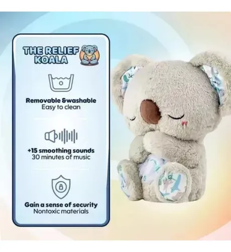 El Sueño De Los Niños: Koala Que Late, Brilla Y Respira