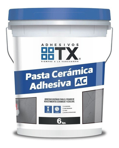 Adhesivo Cerámico En Pasta Ac 6kg Cadina