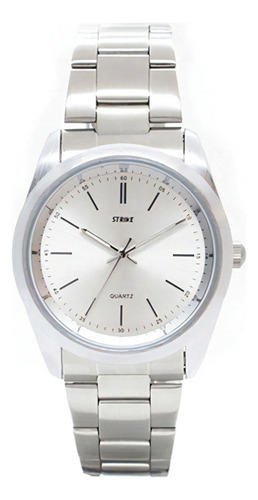 Reloj Strike Watch Ea1777-02 Mujer Colección 2022 Color de la correa Plata Color del bisel Plata Color del fondo Blanco