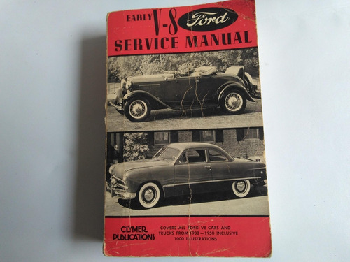Mercurio Peruano: Libro Manual Autos Ford V8 L109