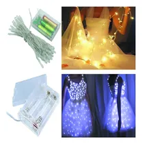Comprar Guirnalda 50 Luces Led 5mts A Pilas Fijas Letras Polyfan