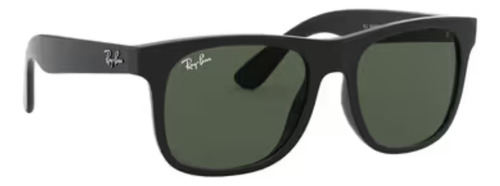 Anteojos Lentes Sol Ray Ban 0rj9069s Negro Brillante + 100/71 Verde Oscuro Negro Brillo