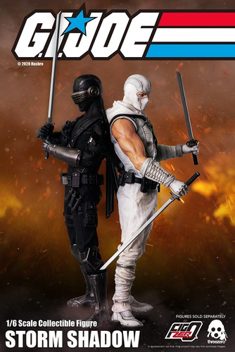 Threezero Storm Shadow G.i.joe Escala 1/6