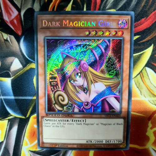 Dark Magician Girl Secret Rare Speed Duel Sbc1 