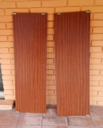 2 Puertas  Mdf Y Formica Color Cedro - Closet Mueble Armario