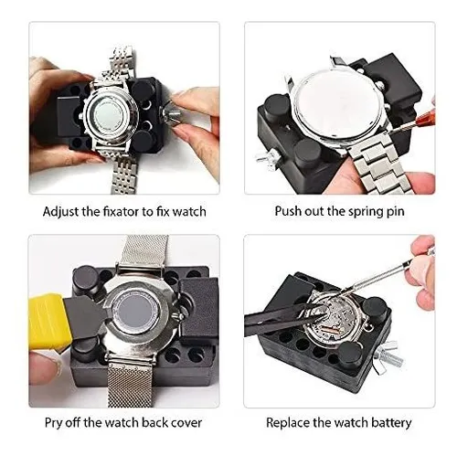 Kit De Reparacion De Reloj Abridor De Cajas 155pz