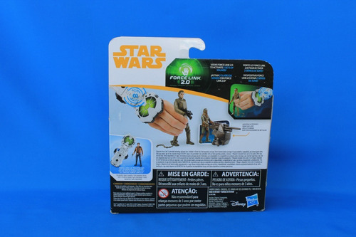 Chewbacca & Han Solo Force Link Star Wars (Usado)