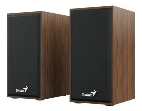 Parlante Genius Sp-hf-180 (madera) Usb 6w