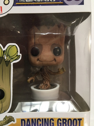 Funko Pop Dancing Groot Guardianes De La Galaxia #65 Marvel (Usado)