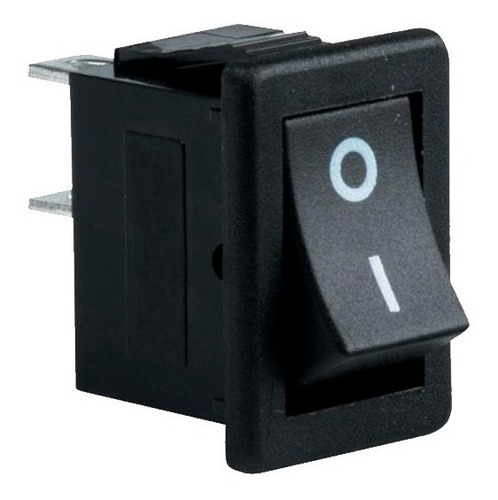 Mini Switch Balancín On Off Negro Apagador Interruptor 100pz