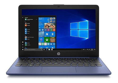 Imagen 1 de 2 de Laptop HP Stream 11-ak0010nr royal blue 11.6", Intel Celeron N4020  4GB de RAM 32GB SSD, Intel UHD Graphics 600 1366x768px Windows 10 Home