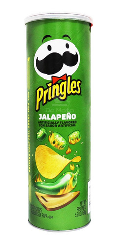 Batata Pringles Importada Eua - Pimenta Jalapeño Deliciosa