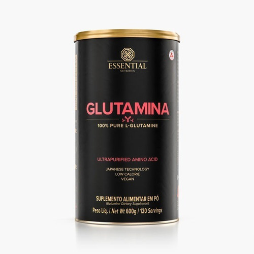 Imagem 1 de 2 de Glutamina 600g - Essential Nutrition