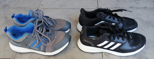 2 Pares De Championes Reebok Y adidas Talle 35 / 21.5cm